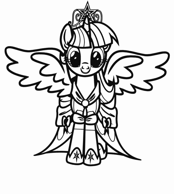 Twilight Sparkle Coloring Pages Print Twilight Sparkle Printable 2021 5984 Coloring4free