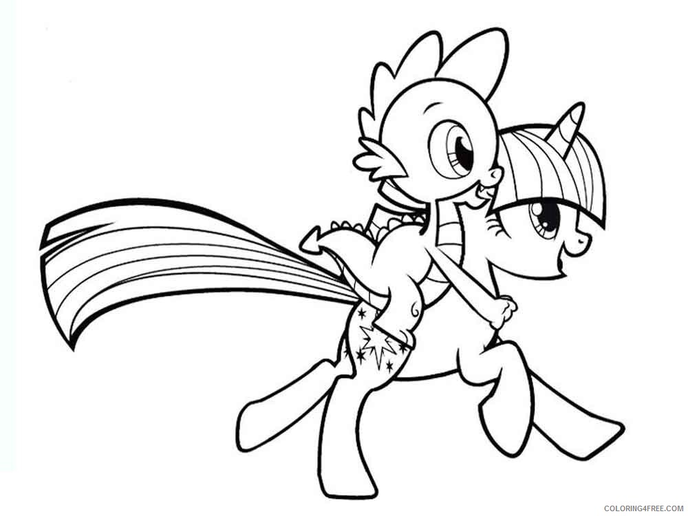 Twilight Sparkle Coloring Pages Twilight Sparkle 9 Printable 2021 5997 Coloring4free