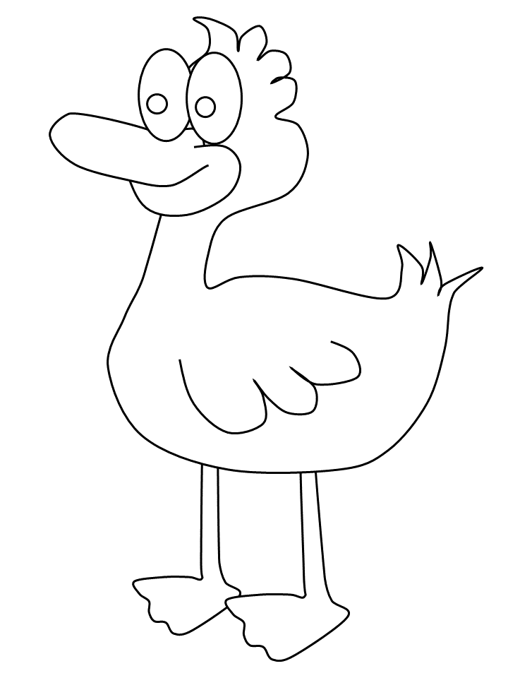 Ugly Duckling Coloring Pages 5 Printable 2021 6008 Coloring4free
