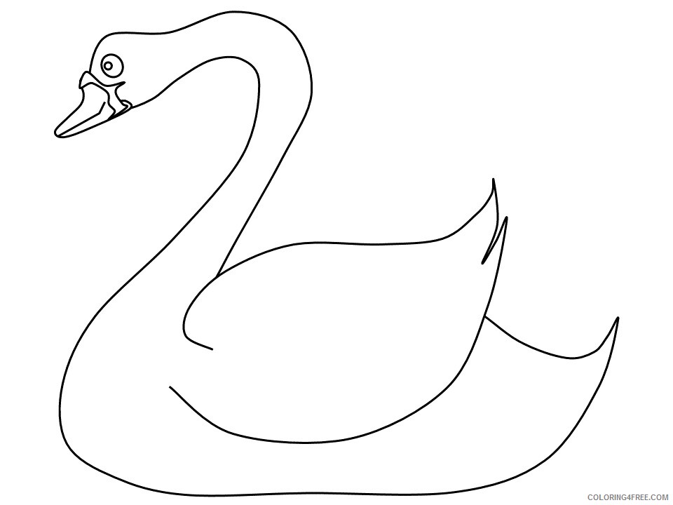 Ugly Duckling Coloring Pages 9 Printable 2021 6012 Coloring4free