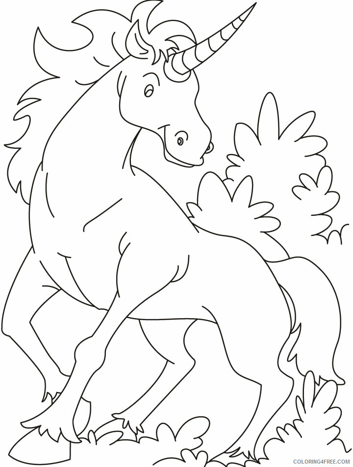 Unicorn Coloring Pages Unicorn Sheets for Kids Printable 2021 6078 Coloring4free
