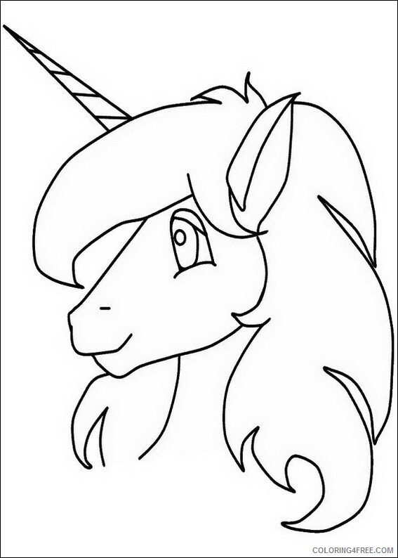 Unicorn Coloring Pages unicorn 1 Printable 2021 6065 Coloring4free