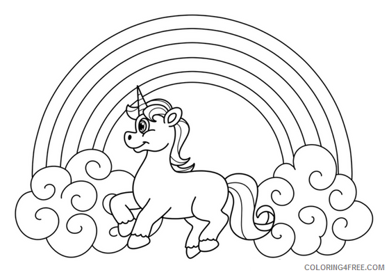Unicorn Coloring Pages unicorn free Printable 2021 6068 Coloring4free
