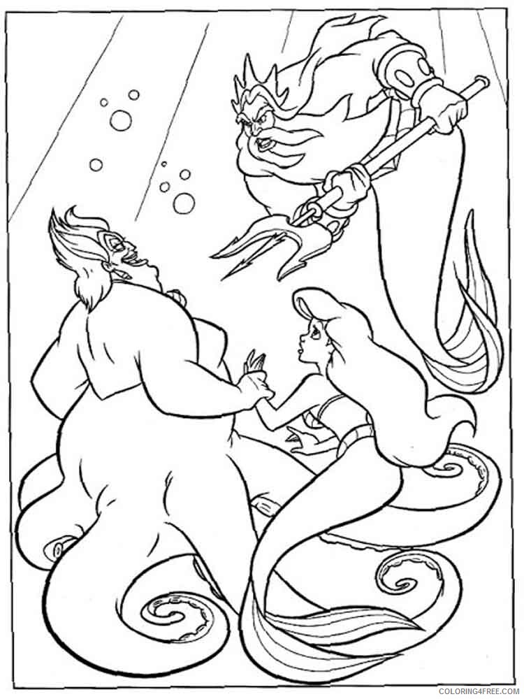 Ursula Coloring Pages ursula 3 Printable 2021 6090 Coloring4free
