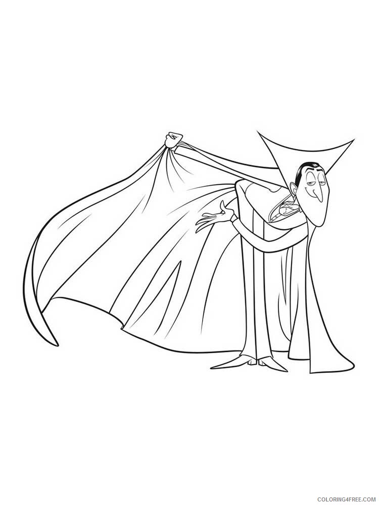 Vampire Coloring Pages Vampire 12 Printable 2021 6161 Coloring4free