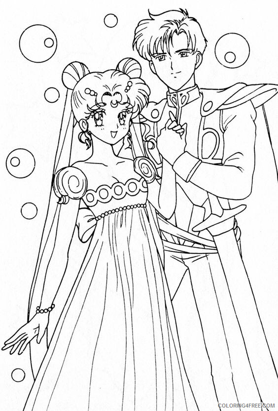 Wedding Coloring Pages Anime Wedding Printable 2021 6247 Coloring4free