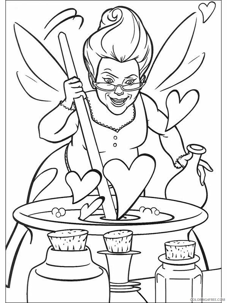 Wizard Coloring Pages Wizard 19 Printable 2021 6311 Coloring4free