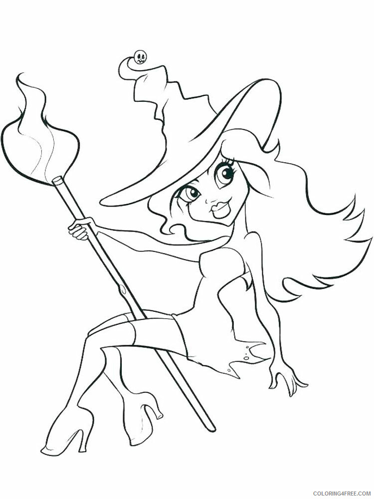 Wizard Coloring Pages Wizard 21 Printable 2021 6313 Coloring4free