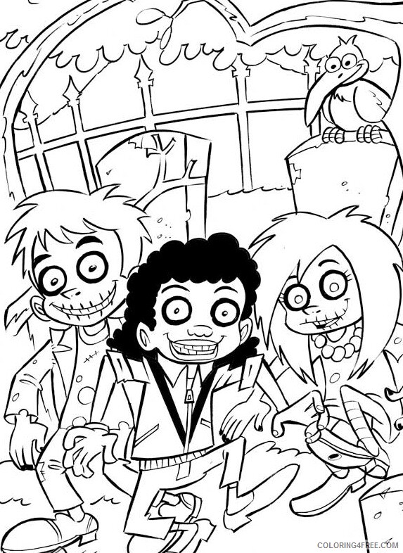 Zombie Coloring Pages Free Zombie Sheets for Kids Printable 2021 6368 Coloring4free