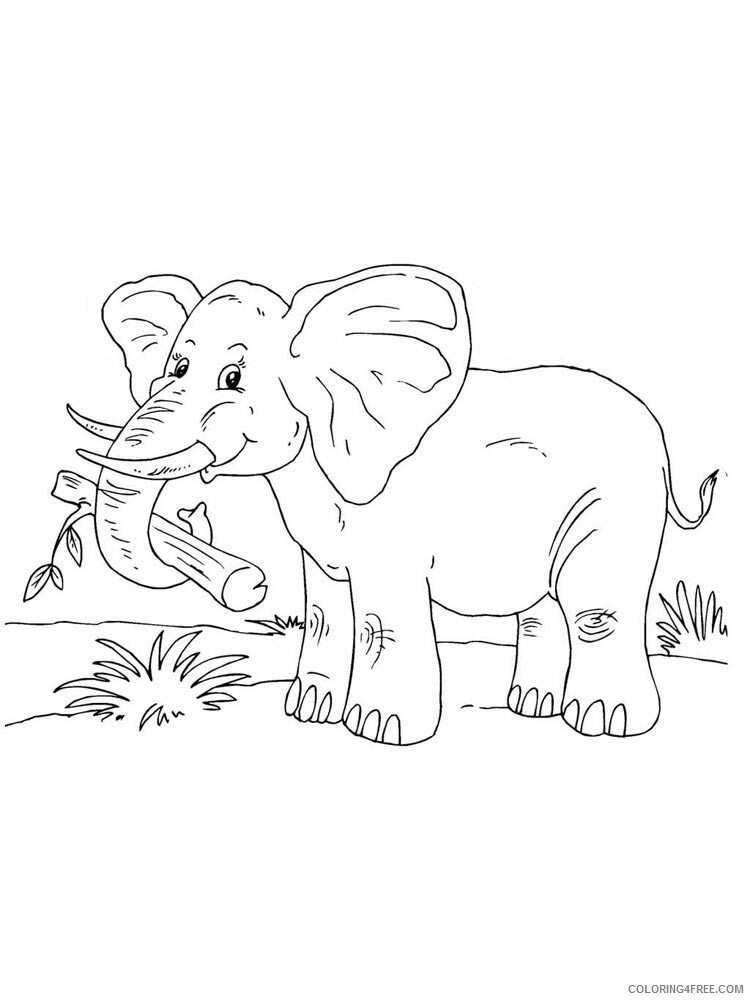 African Animals Coloring Pages Animal Printable Sheets African animals 2021 0007 Coloring4free