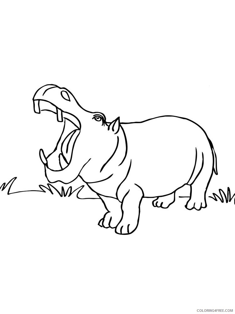 African Animals Coloring Pages Animal Printable Sheets African animals 2021 0010 Coloring4free