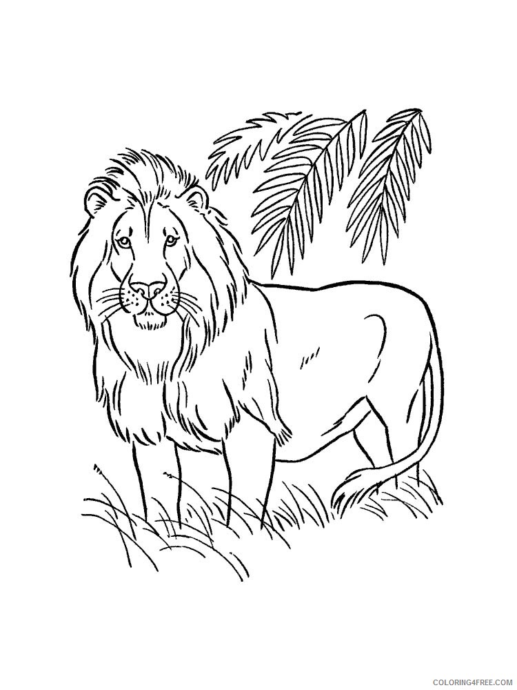 African Animals Coloring Pages Animal Printable Sheets African animals 2021 0015 Coloring4free