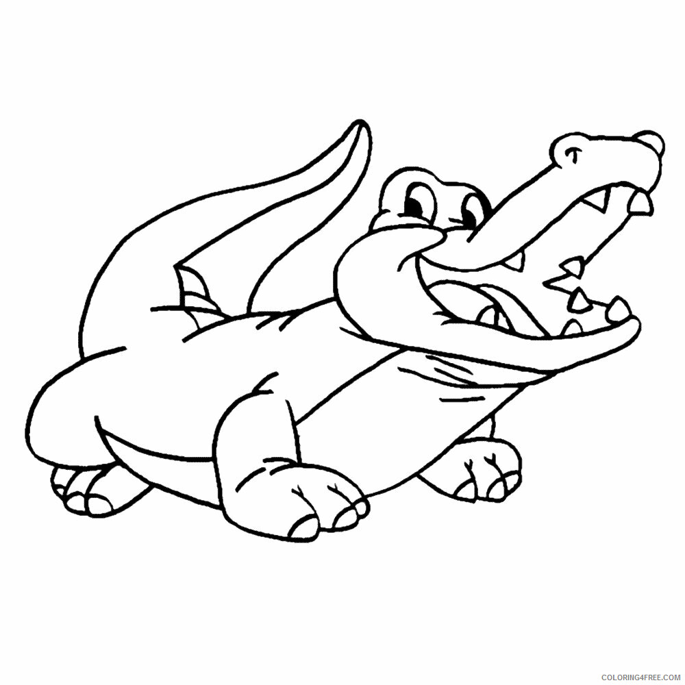 Alligator Coloring Sheets Animal Coloring Pages Printable 2021 0002 Coloring4free