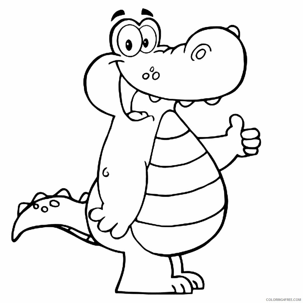 Alligator Coloring Sheets Animal Coloring Pages Printable 2021 0003 Coloring4free
