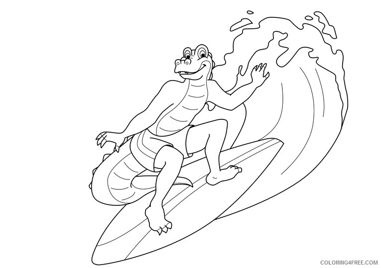 Alligator Coloring Sheets Animal Coloring Pages Printable 2021 0005 Coloring4free