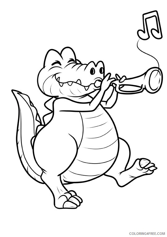 Alligator Coloring Sheets Animal Coloring Pages Printable 2021 0009 Coloring4free