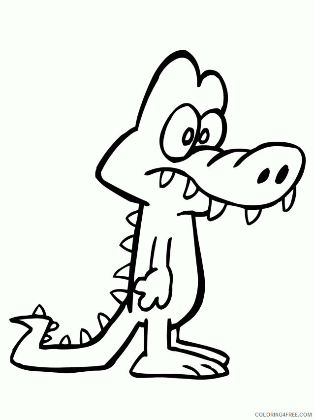 Alligator Coloring Sheets Animal Coloring Pages Printable 2021 0014 Coloring4free