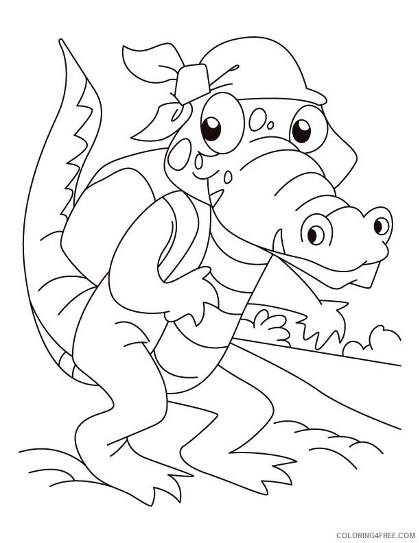 Alligator Coloring Sheets Animal Coloring Pages Printable 2021 0038 Coloring4free