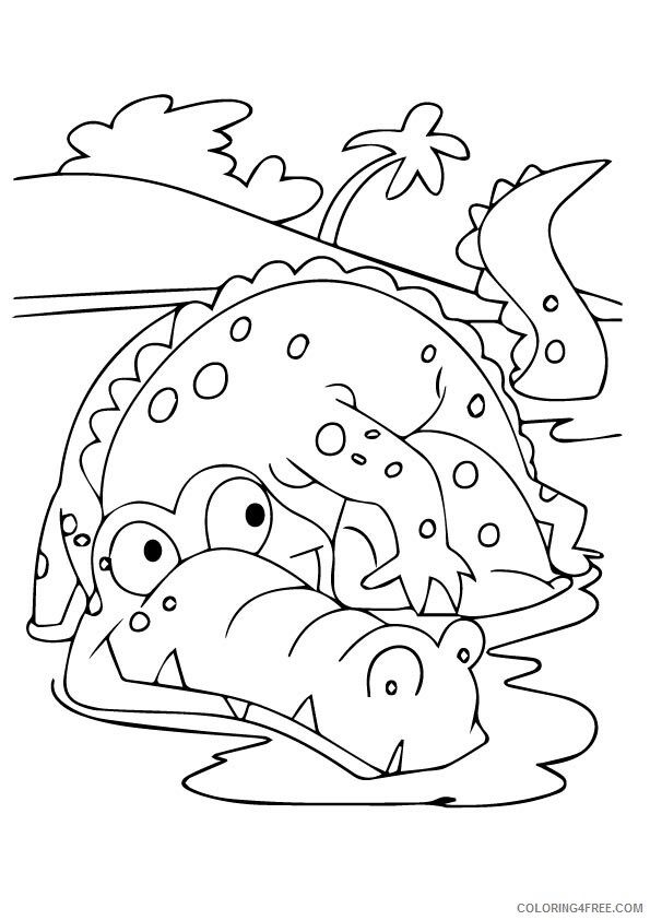 Alligator Coloring Sheets Animal Coloring Pages Printable 2021 0039 Coloring4free