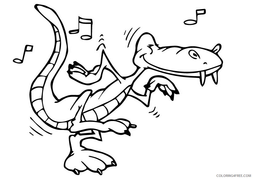 Alligator Coloring Sheets Animal Coloring Pages Printable 2021 0043 Coloring4free