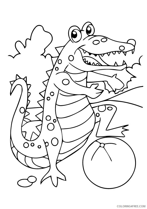 Alligator Coloring Sheets Animal Coloring Pages Printable 2021 0047 Coloring4free