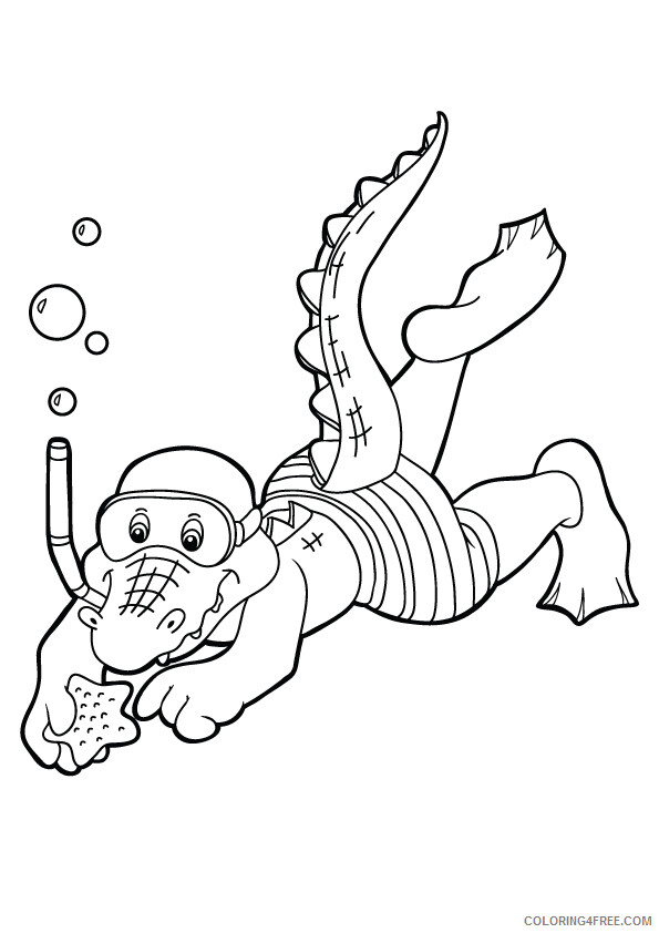 Alligator Coloring Sheets Animal Coloring Pages Printable 2021 0050 Coloring4free