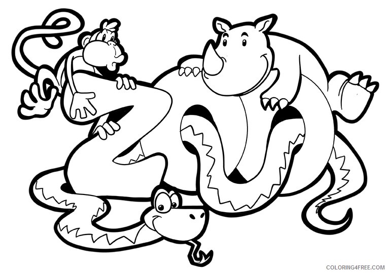 Animal Coloring Sheets Animal Coloring Pages Printable 2021 0159 Coloring4free