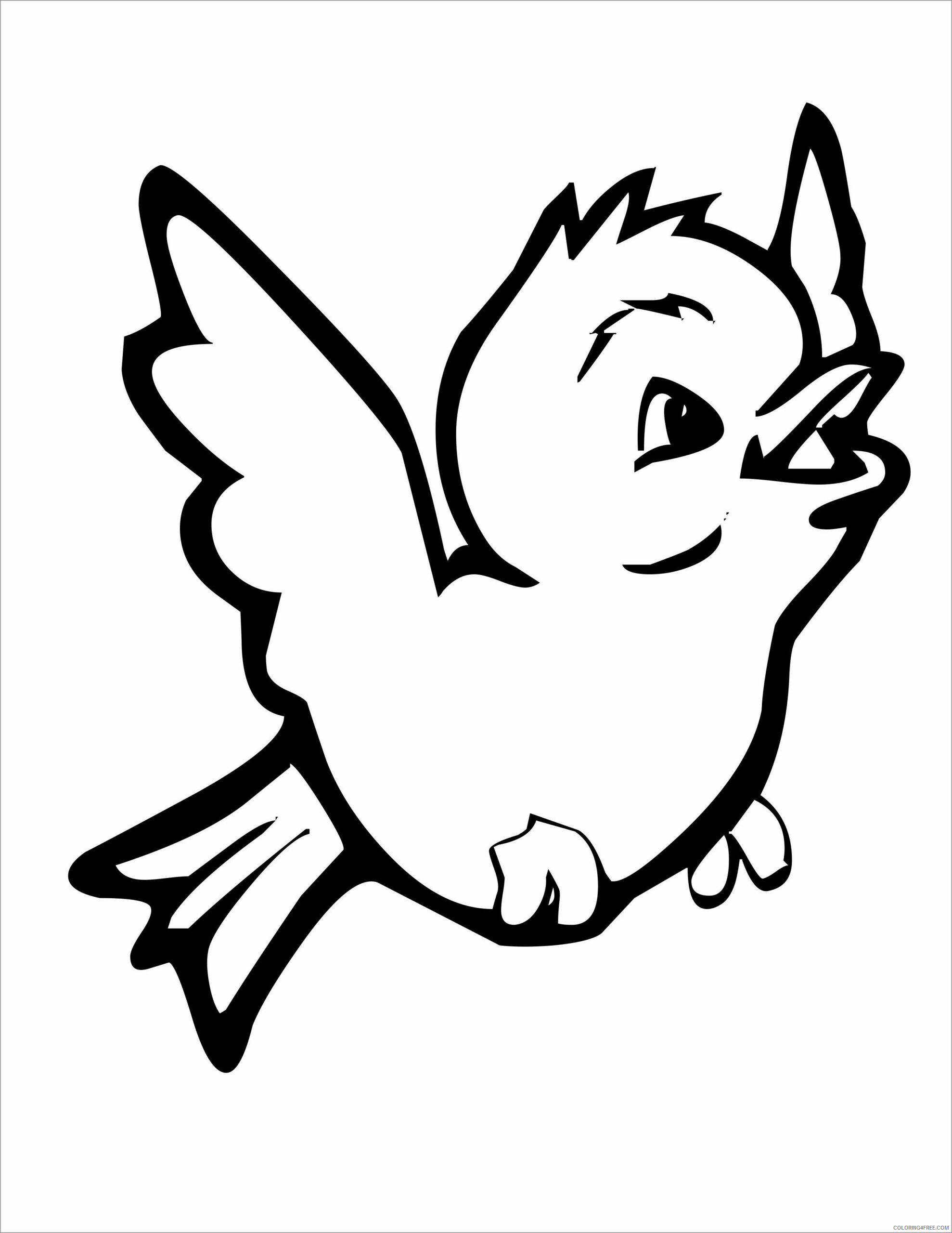 Baby Animals Coloring Pages Animal Printable Sheets printable baby bird 2021 0130 Coloring4free