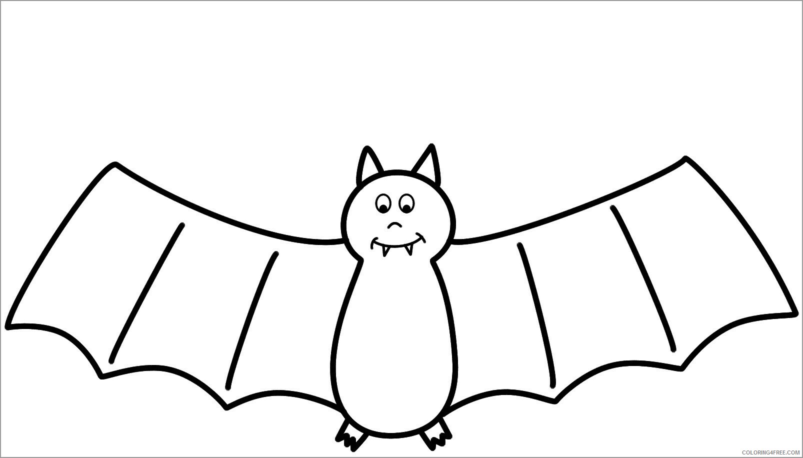 Bat Coloring Pages Animal Printable Sheets bat free 2021 0214 Coloring4free