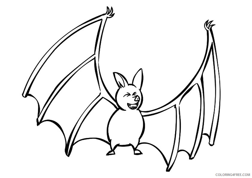 Bat Coloring Sheets Animal Coloring Pages Printable 2021 0186 Coloring4free