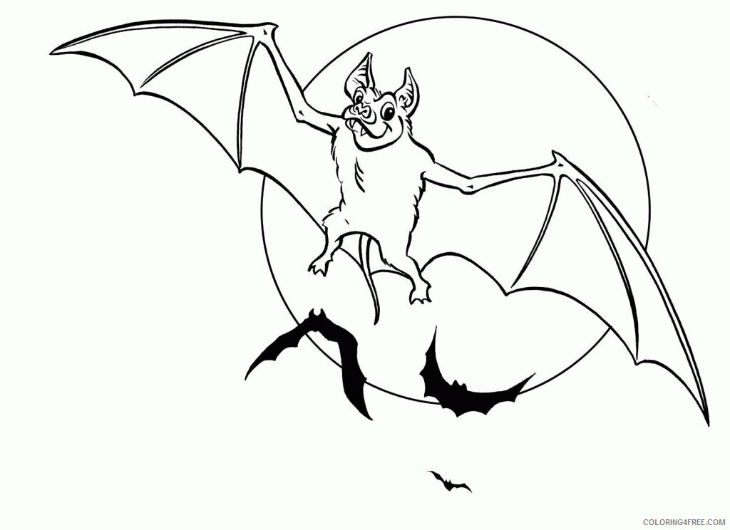 Bat Coloring Sheets Animal Coloring Pages Printable 2021 0189 Coloring4free