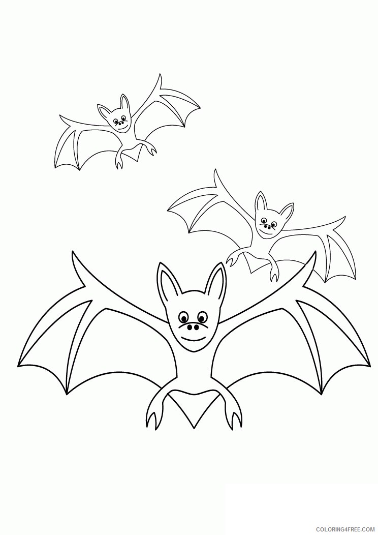 Bat Coloring Sheets Animal Coloring Pages Printable 2021 0191 Coloring4free