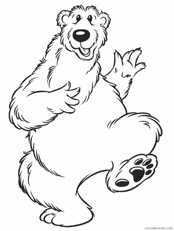 Bear Coloring Pages Animal Printable Sheets 1 2021 0235 Coloring4free