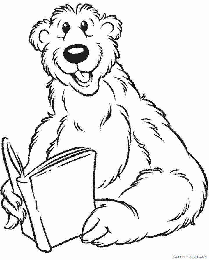 Bear Coloring Pages Animal Printable Sheets 8 2021 0248 Coloring4free