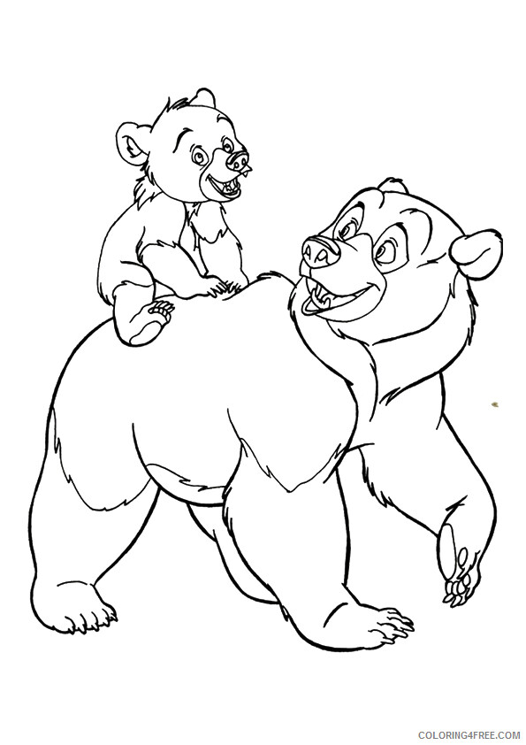 Bear Coloring Sheets Animal Coloring Pages Printable 2021 0215 Coloring4free