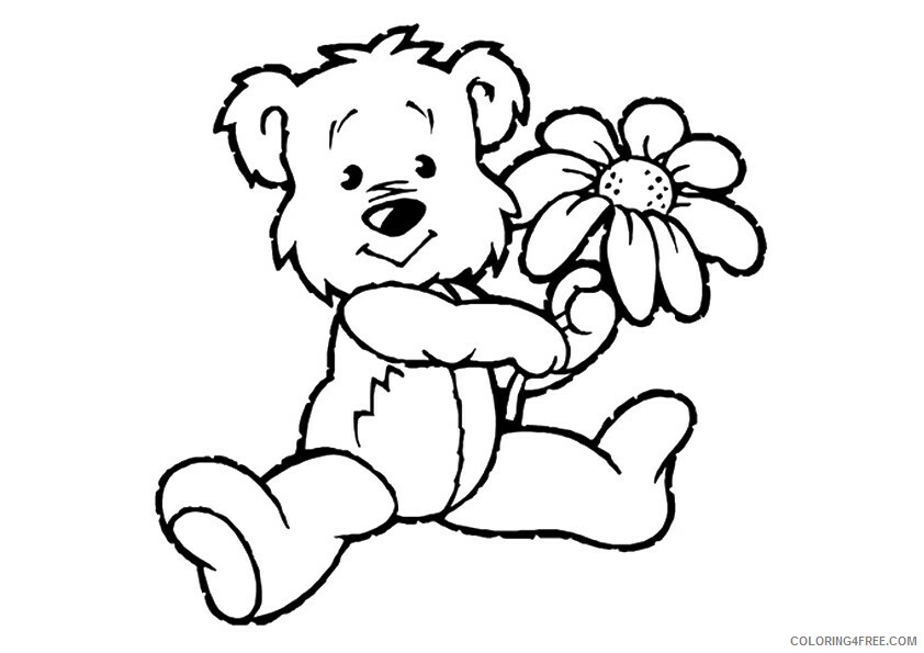 Bear Coloring Sheets Animal Coloring Pages Printable 2021 0221 Coloring4free