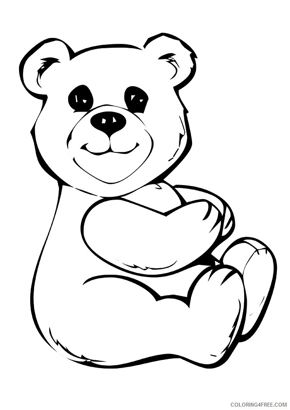 Bear Coloring Sheets Animal Coloring Pages Printable 2021 0223 Coloring4free