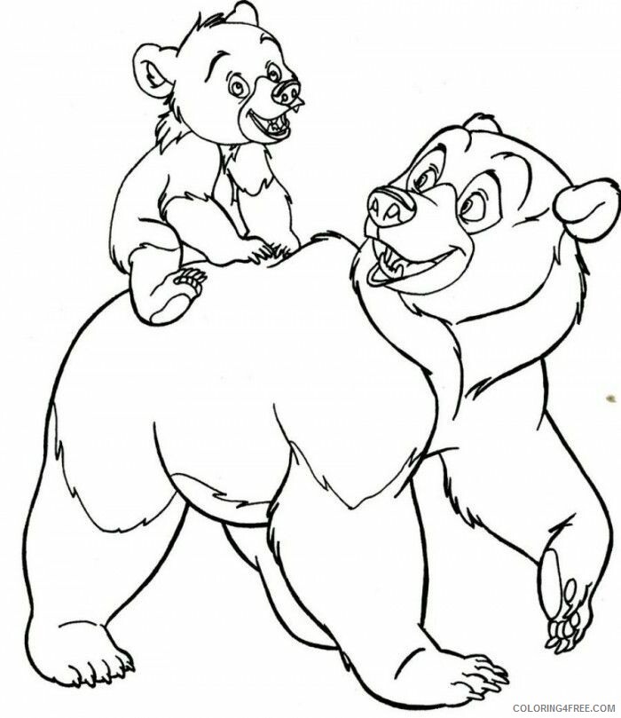 Bear Coloring Sheets Animal Coloring Pages Printable 2021 0230 Coloring4free