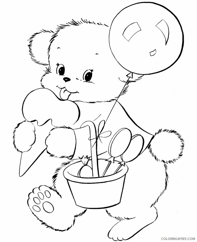 Bear Coloring Sheets Animal Coloring Pages Printable 2021 0246 Coloring4free