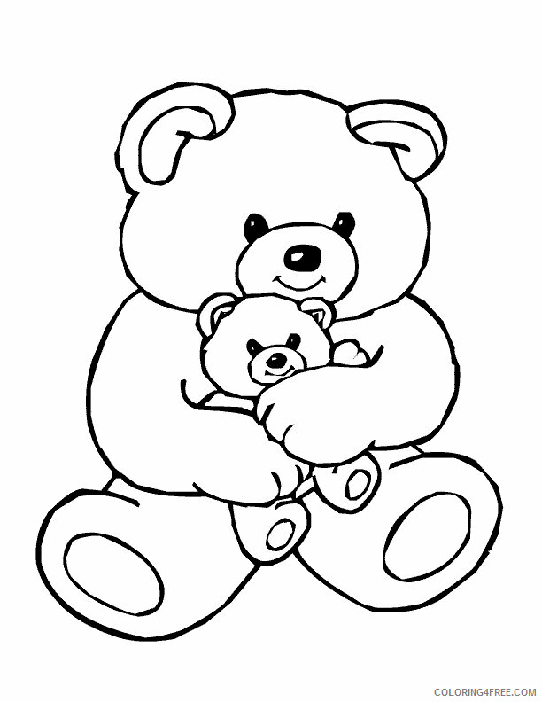 Bear Coloring Sheets Animal Coloring Pages Printable 2021 0262 Coloring4free