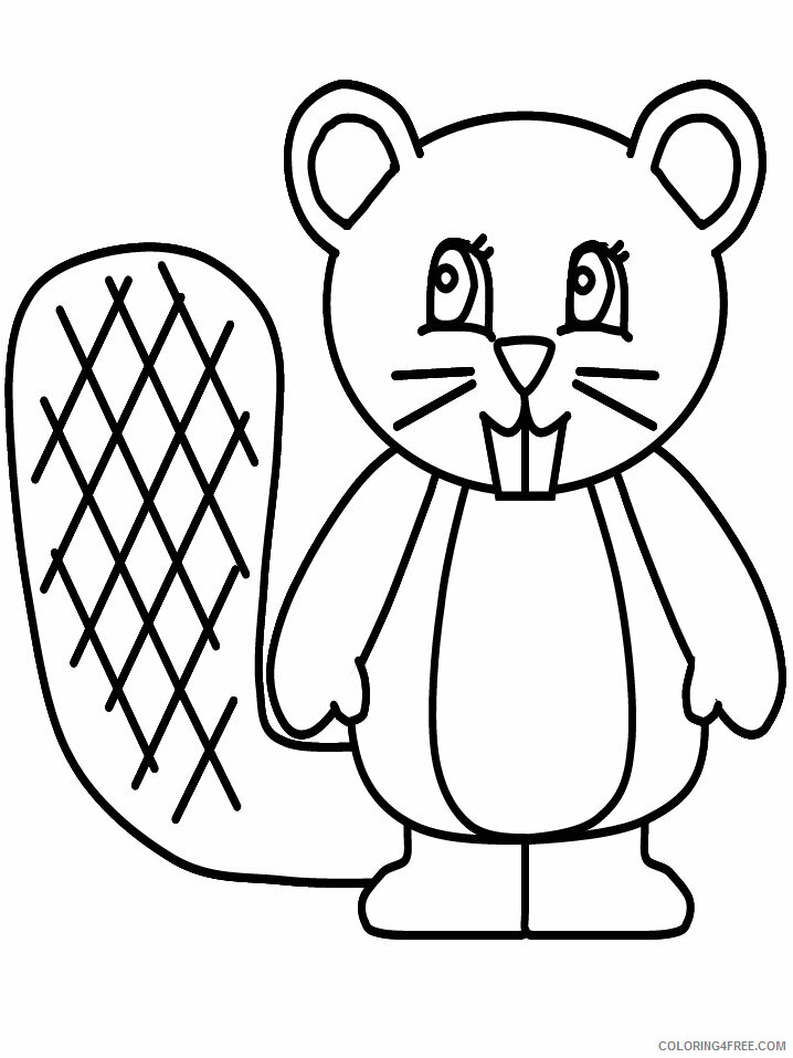 Beaver Coloring Sheets Animal Coloring Pages Printable 2021 0282 Coloring4free