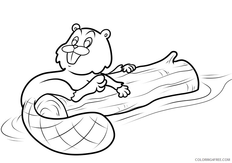 Beaver Coloring Sheets Animal Coloring Pages Printable 2021 0283 Coloring4free