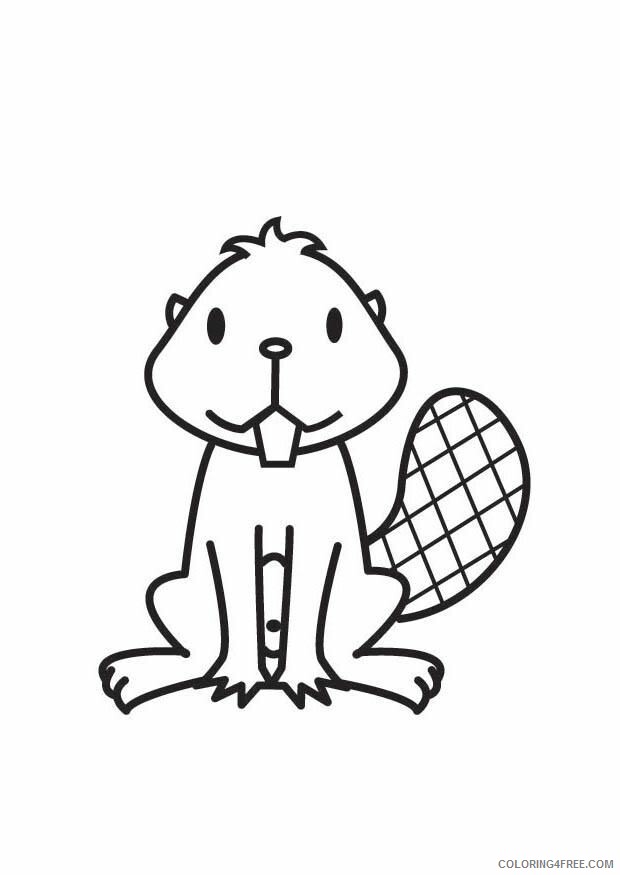 Beaver Coloring Sheets Animal Coloring Pages Printable 2021 0284 Coloring4free