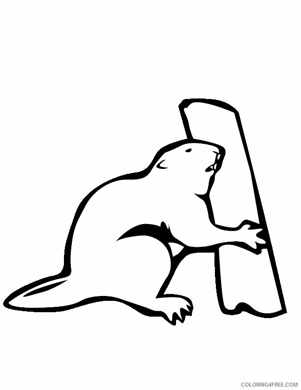 Beaver Coloring Sheets Animal Coloring Pages Printable 2021 0288 Coloring4free