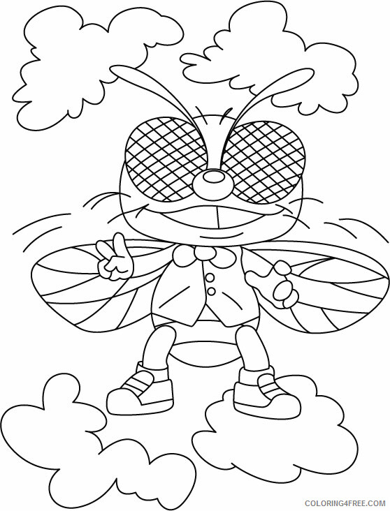 Bee Coloring Pages Animal Printable Sheets Bee 2021 0385 Coloring4free