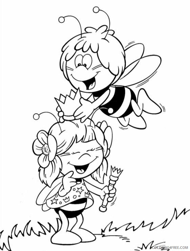 Bee Coloring Sheets Animal Coloring Pages Printable 2021 0301 Coloring4free