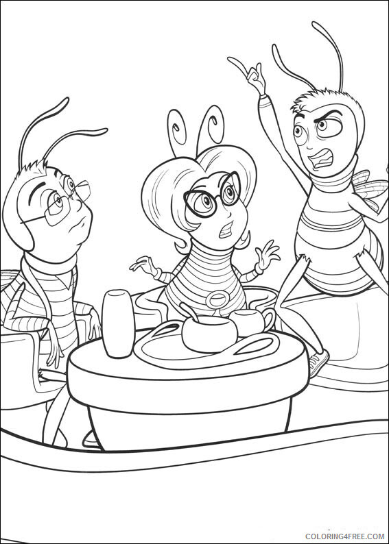 Bee Coloring Sheets Animal Coloring Pages Printable 2021 0304 Coloring4free
