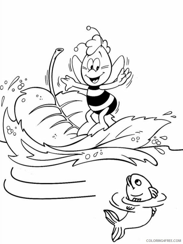 Bee Coloring Sheets Animal Coloring Pages Printable 2021 0311 Coloring4free