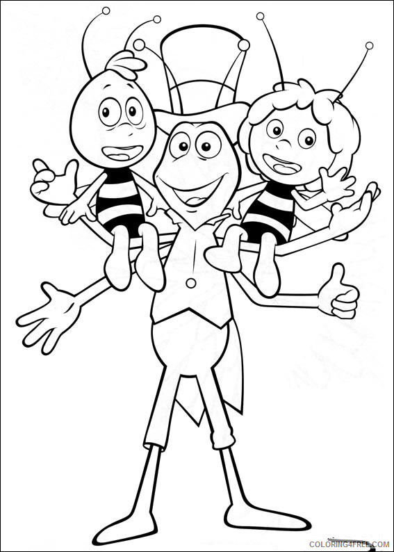 Bee Coloring Sheets Animal Coloring Pages Printable 2021 0312 Coloring4free