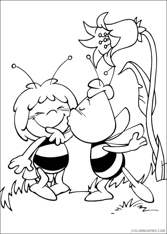 Bee Coloring Sheets Animal Coloring Pages Printable 2021 0313 Coloring4free